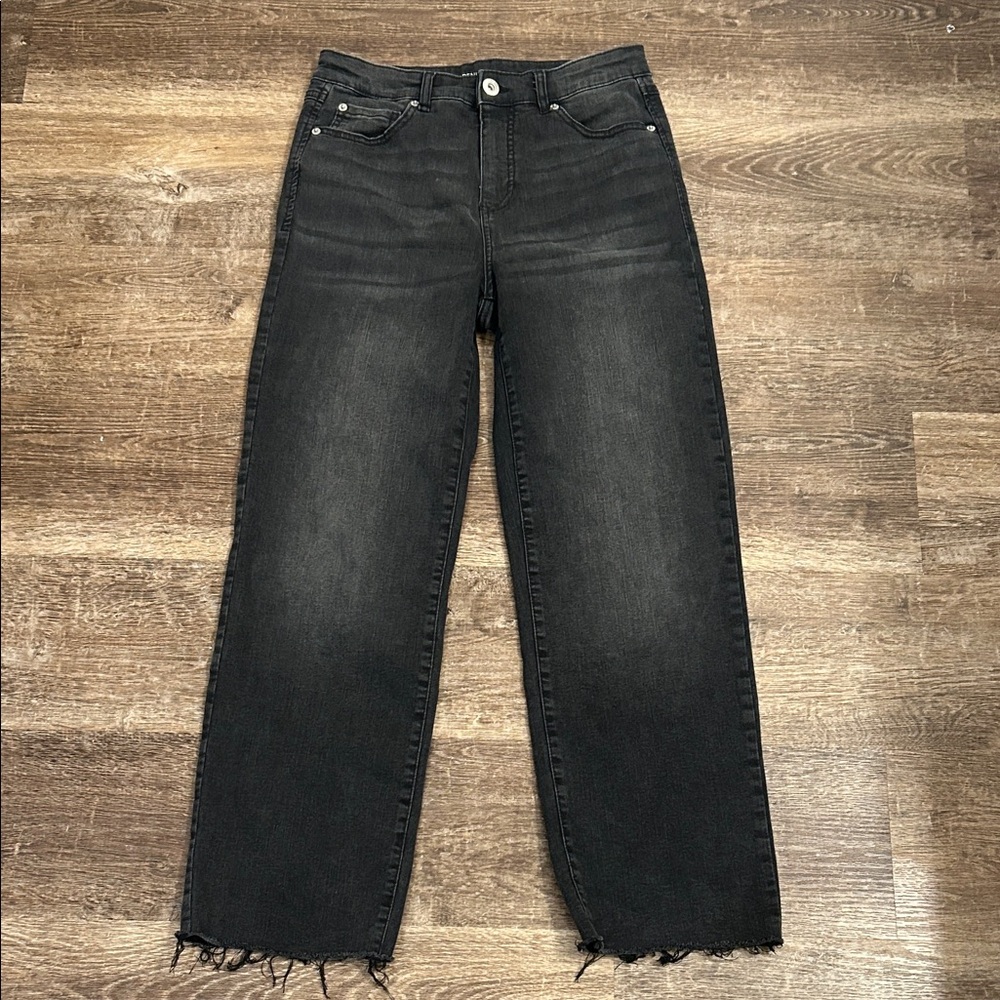 INC International Concepts Charcoal Ankle Jeans